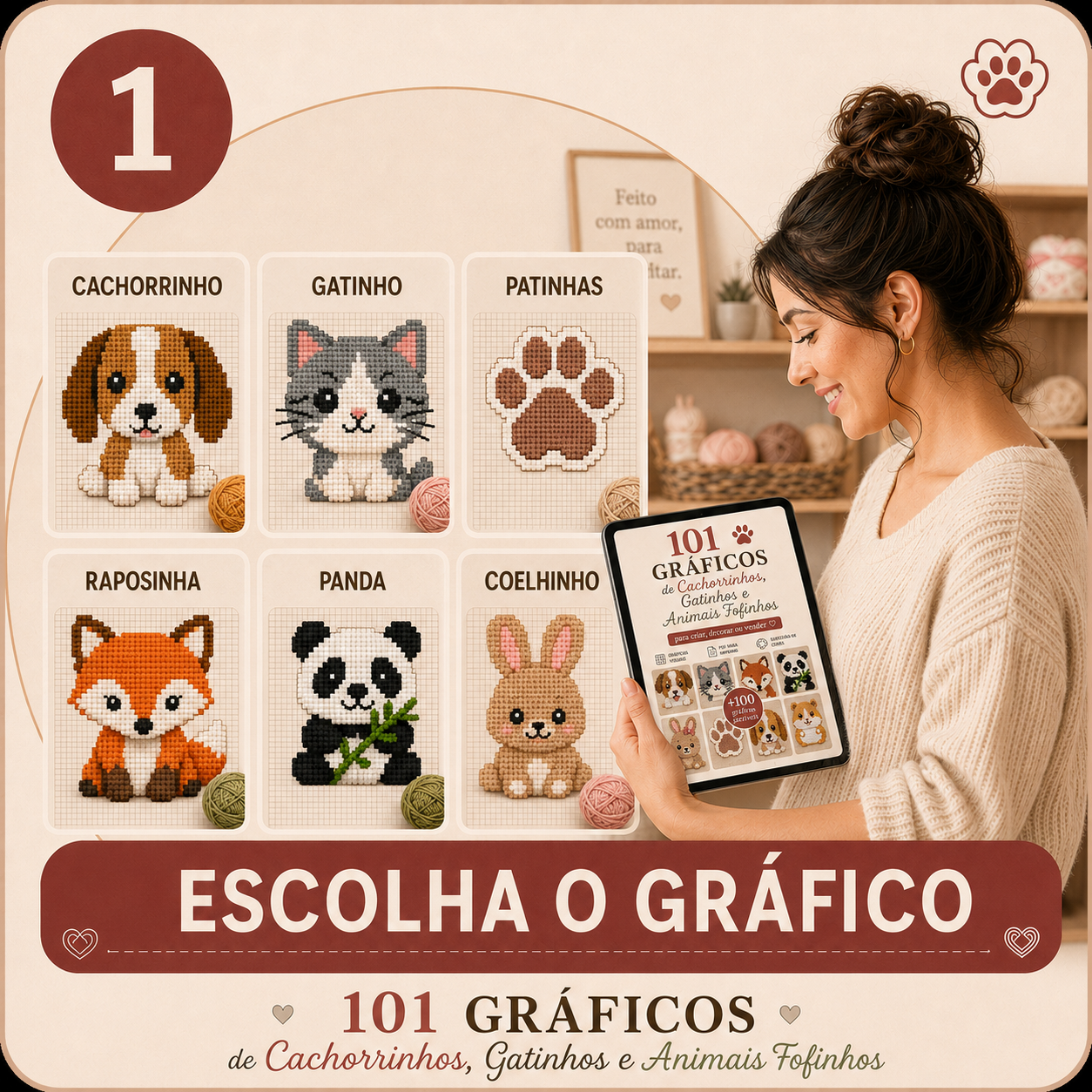 Escolha a peça